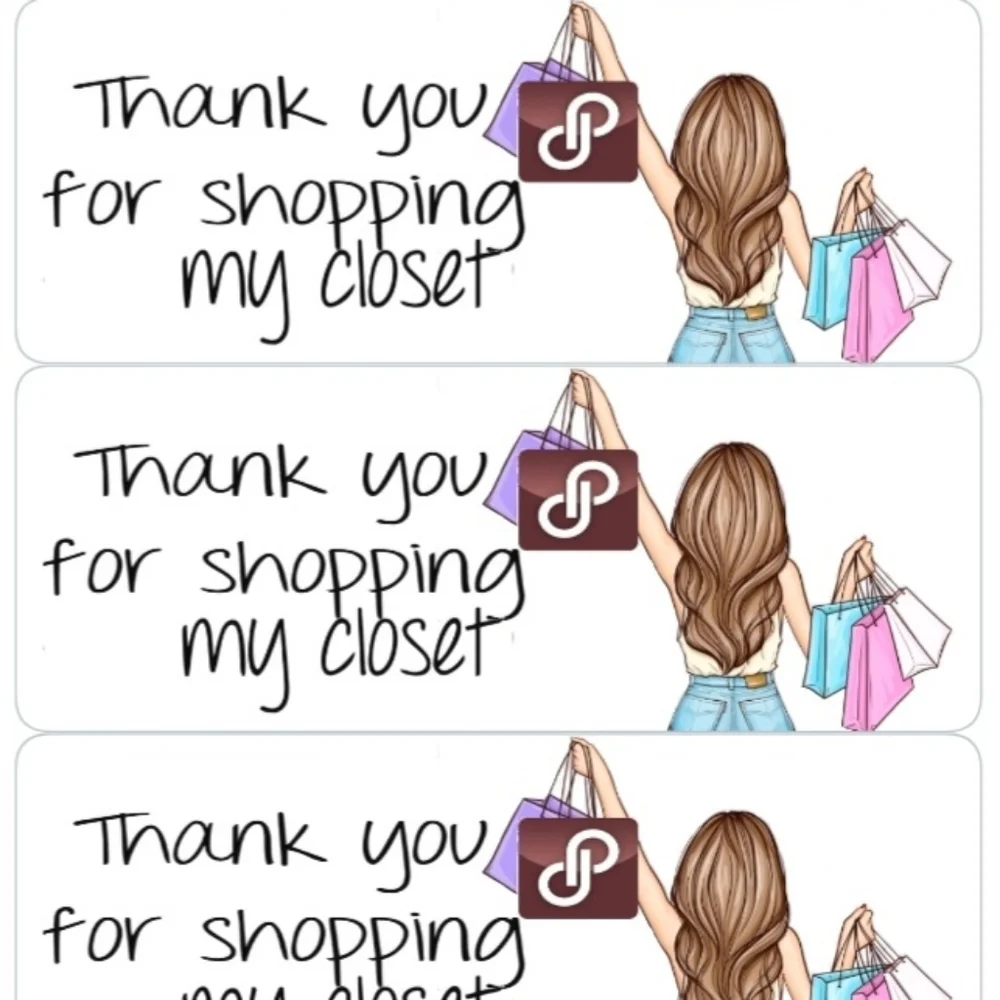 60 ct Sticker Set shopping woman
